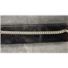 Image 2 : Platinum-Plated 7.0mm Cuban Link Bracelet, Adjustable 7" - 8.5" Long