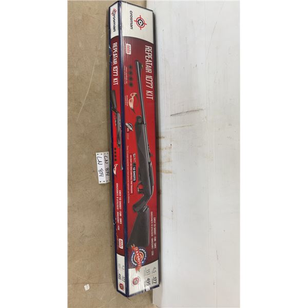 Crosman Repeatair 1077 .177 Caliber CO2 Air Rifle Kit with Daisy Pellets