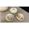 Image 6 : Sovereign Potters Rose Garden Pattern Earthenware Dinnerware Set with Serving Pieces