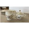 Image 4 : Mitterteich Bavaria Floral Bouquet Dinnerware Set with Cups, Saucers, and More