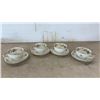 Image 5 : Mitterteich Bavaria Floral Bouquet Dinnerware Set with Cups, Saucers, and More