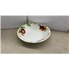 Image 6 : Mountain Wood Trellis Blossom Stoneware Plates and Fruit Pattern Dinnerware Set