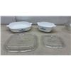 Image 3 : Corning Ware Cornflower Blue Casserole Dishes, Pyrex, Enamelware Pie Plates & More