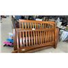 Image 1 : Vaughan Furniture Company Sleigh Bed Model 55-32F, Queen Size, Headboard, Footboard,Side Rails