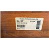 Image 2 : Vaughan Furniture Company Sleigh Bed Model 55-32F, Queen Size, Headboard, Footboard,Side Rails
