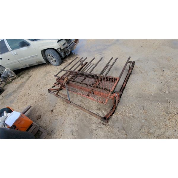 Square Bale Stooker and FEL Stooker Forks