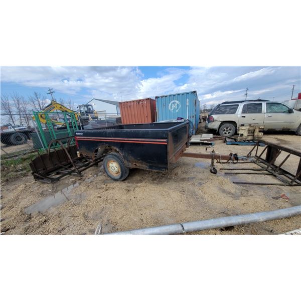 Ford F-Series Explorer Pickup Bed Utility Trailer with Spare Tires No TOD