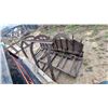 Image 2 : Heavy-Duty Fabricated Bale Grapple or Manure Fork Attachment for Front-End Loader 84" Wide