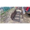 Image 4 : Heavy-Duty Fabricated Bale Grapple or Manure Fork Attachment for Front-End Loader 84" Wide