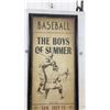 Image 4 : Framed Baseball "The Boys of Summer" Vintage-Style Ticket Canvas Wall Art, 43 x 18"