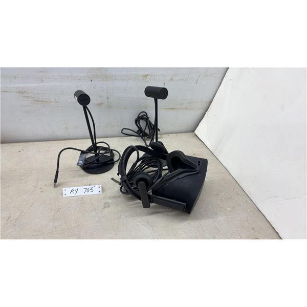 Oculus Rift CV1 Virtual Reality Headset with Two Constellation Tracking Sensors