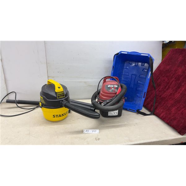 Stanley 1.5 Peak Horsepower 1 Gallon Wet/Dry Vac and Shop-Vac 1 x 1 Portable Vacuum