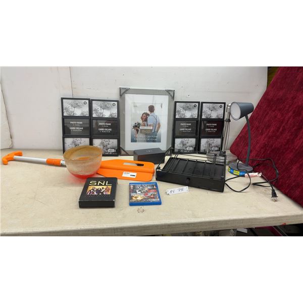 Kurig Pod Holder, New Photo Frames, Desk Lamp, Wireless Charging Alarm Clock, Paper Towel Holder