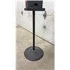 Image 7 : Gum Ball Candy Vending Machine with Zigzag Globe, 25-Cent Mechanism, Key, 46" Tall on Pedestal Base