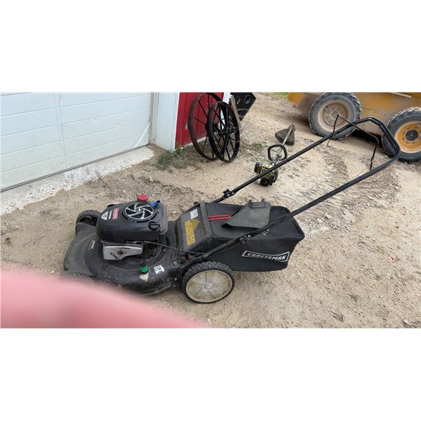 Craftsman Platinum 7.25 Walk-Behind Lawn Mower with Briggs & Stratton 190cc Engine and Bag
