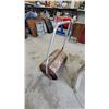 Image 1 : Manual Push Lawn Roller with Metal Cylinder and U-Shaped Handle 24" wide18" Diameter