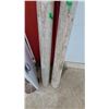 Image 3 : Two Reclaimed Wooden Utility Poles 7' long7" Diameter