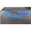 Image 5 : 16" 5-Lug Steel Trailer Wheel and Mud Flaps with Blue Chevy Bowtie Logo