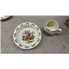 Image 3 : Royal Doulton Bunnykins Children's Bowl and Mug with Assorted Teacups & Saucers