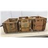 Image 3 : Vintage 7UP and Blackwoods Wooden Beverage Crates with Coca-Cola and Hires Bottles and More