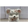Image 4 : Lefton Mr. and Mrs. Bear Ceramic Cookie Jar, White with Hand-Painted Details