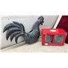 Image 2 : Stained Glass Kit, Leathercraft, 12 Piece Punch Set, Metal Rooster Décor, Holiday Time Stemless