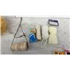 Image 5 : Yellow Polypropylene Rope Assortment, Twine, Plastic Tablecloth, and More