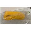 Image 6 : Yellow Polypropylene Rope Assortment, Twine, Plastic Tablecloth, and More