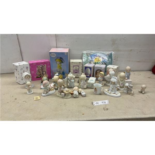 Precious Moments Figurines, Ceramic Bank, Ornaments, and More