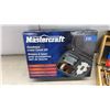 Image 2 : Mastercraft Hawkeye Laser Level Kit, 16-Piece Forstner Bit Set, Barrel Pump, and More