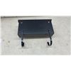 Image 3 : Leigh Camelot Line Model 4106 Deluxe Black Wall-Mount Mailbox with Bracket