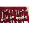 Image 8 : Collection of Souvenir Spoons from Various Locations and Events