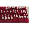 Image 9 : Collection of Souvenir Spoons from Various Locations and Events