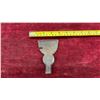 Image 3 : Vintage Plumb Shingling Hatchet Head with Original Leather Sheath, 6" Long