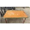 Image 4 : Industrial Wood Top and Metal Frame Workbench, 32 x 31 x 48"
