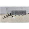 Image 1 : Vintage Wall Hanger Rack, 13" & Rustic Spoon Hook Wall Rack 24 x 7"