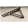 Image 4 : Vintage Wall Hanger Rack, 13" & Rustic Spoon Hook Wall Rack 24 x 7"