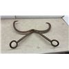 Image 3 : Antique Forged Iron Ice Tongs