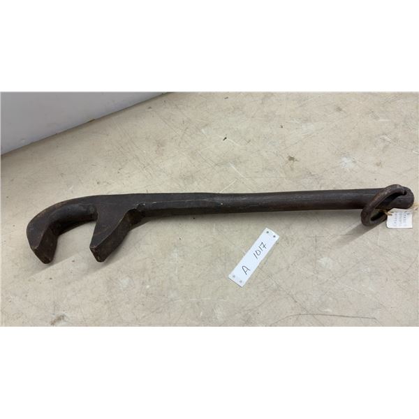 Railway Turnout Wrench, 23" Long with 2 1/2" Jaw Opening