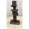 Image 3 : Antique Cast Iron No. 16 Screw Jack, Cobbler's Shoe Form, Dog Hames, and More