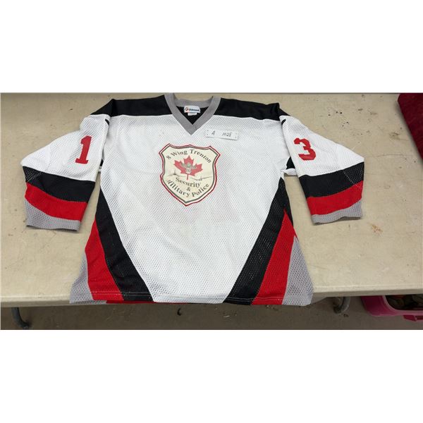 8 Wing Trenton Security and Military Police Hockey Jersey, Trimark, Adult Large