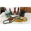 Image 1 : Reflex Windshield Washer Fluid, Jack Stands, Jumper Cables, Trouble Light, and More
