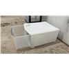 Image 5 : Seven-Tier Clear Plastic Storage Drawer Tower with Black Frame and Single-Drawer Storage Unit
