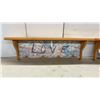 Image 2 : Two Wooden Coat Rack Shelves 30”