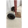 Image 2 : Red Steel Two-Wheel Hand Truck with Pneumatic Tires