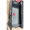 Image 4 : Black Metal Three-Drawer Lateral Filing Cabinet 36x18x41