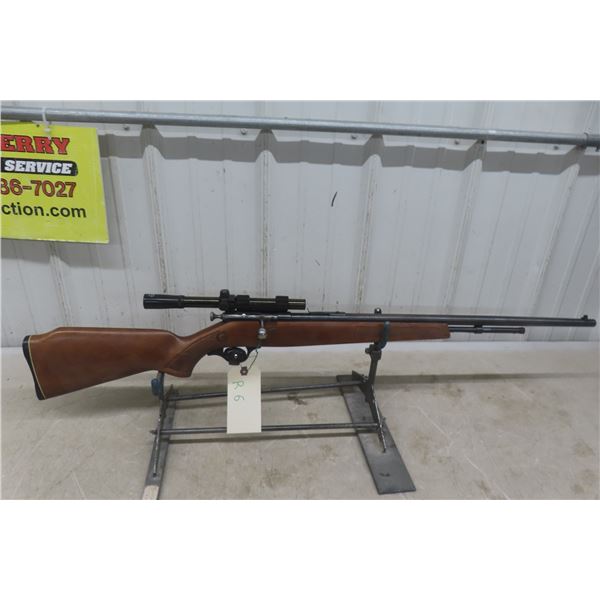 Cooey Model 600 Rabbit – .22 SL/LR, Bolt Action, 24" Barrel, Tubular Magazine, 4x Stock, Bushnell