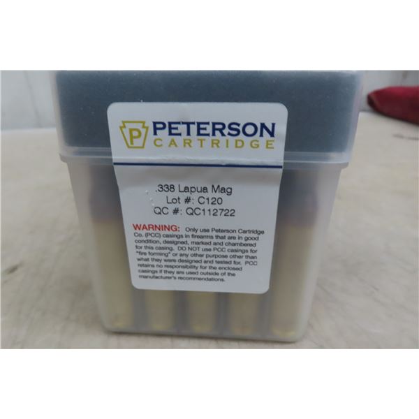 Peterson Cartridge .338 Lapua Magnum Ammo – 50 Rounds. *A valid PAL is required at pickup for