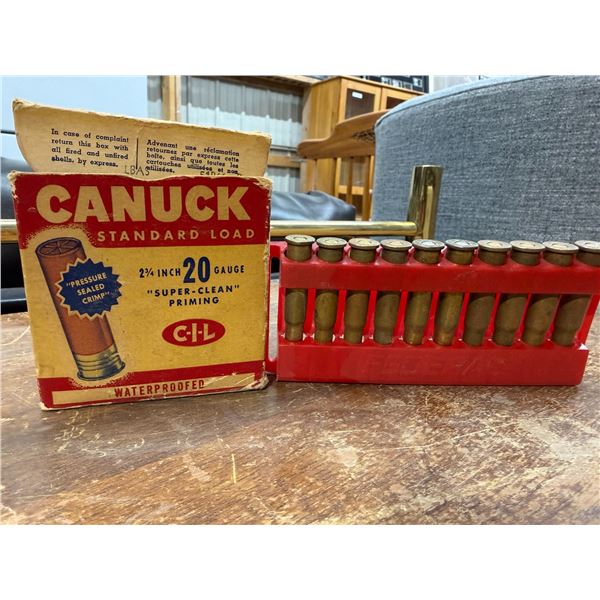 .30-30 Ammo – 10 Rounds and 20 Gauge Ammo – 14 Rounds. *A valid PAL is required at pickup for