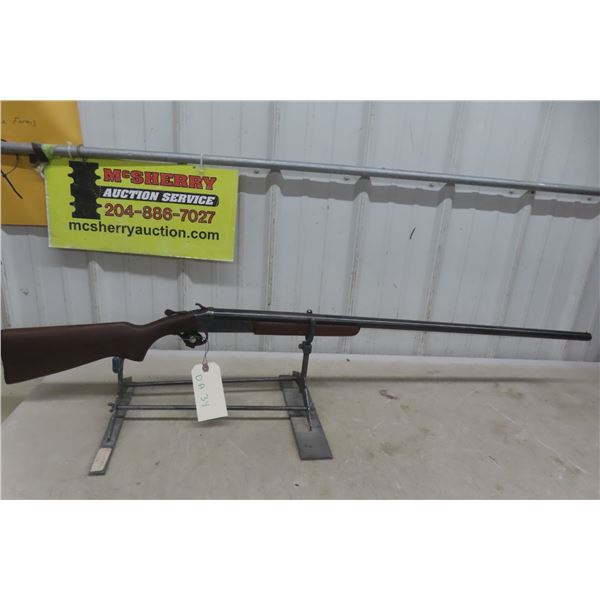 Cooey Model 84 – 12 Gauge, Single Shot, 36" Barrel, Serial No. 66581. *A valid PAL is required to